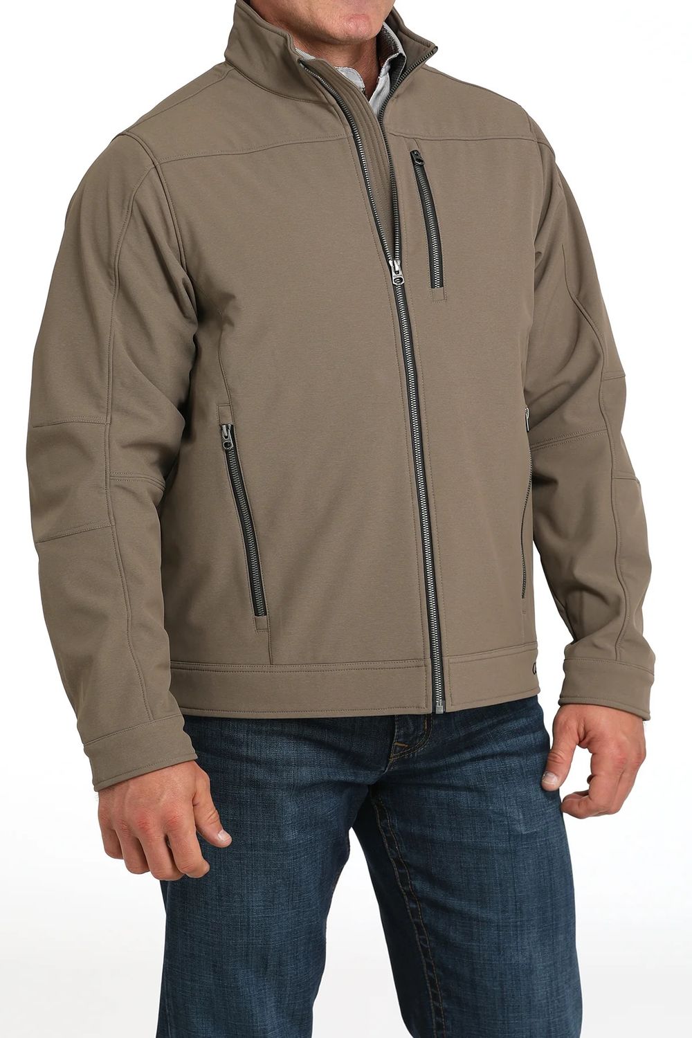 Mens Cinch CC Bonded Jacket Brown