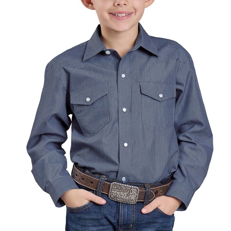 Boys Roper Thin Blue Stripe