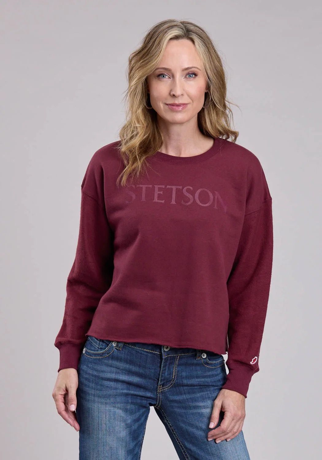 Stetson Womens Mid Length Sweatshirt