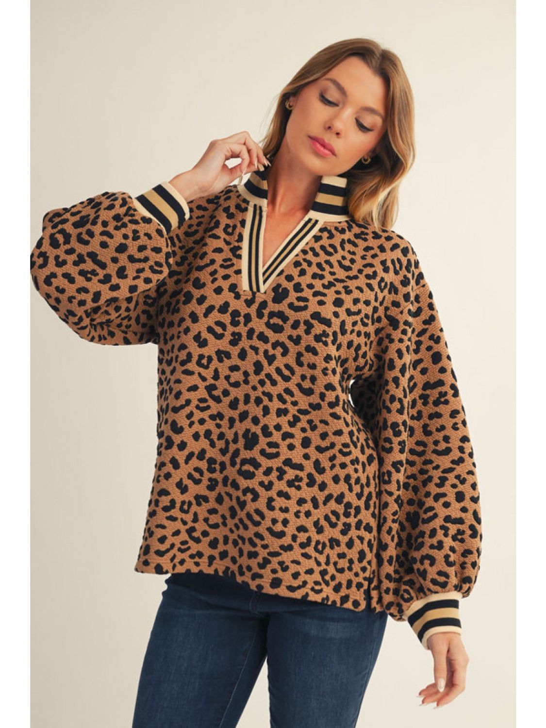 Womens Cheetah Top