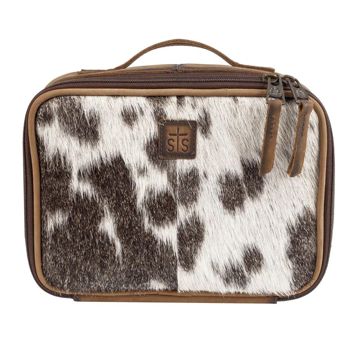 STS Cowhide Yukon Makeup Organizer
