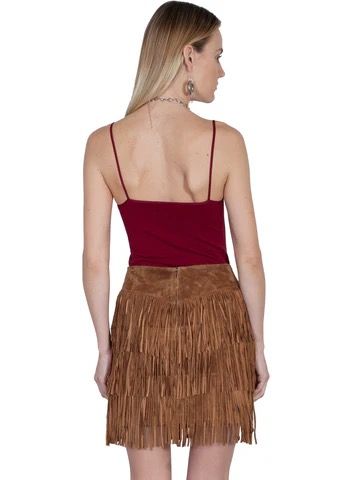 Womens Scully Fringe Skirt
