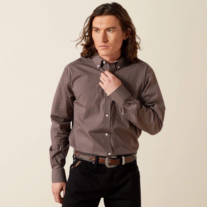 Mens Ariat Arthur Long Sleeve Shirt
