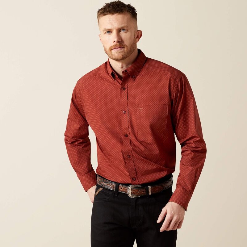 Mens Ariat Wren Long Sleeve Shirt