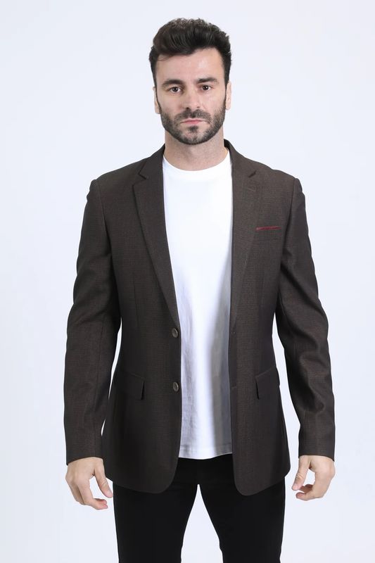 Mens Brown Blazer