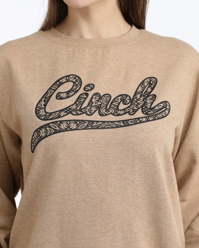Womens Cinch Logo Sweatshirt