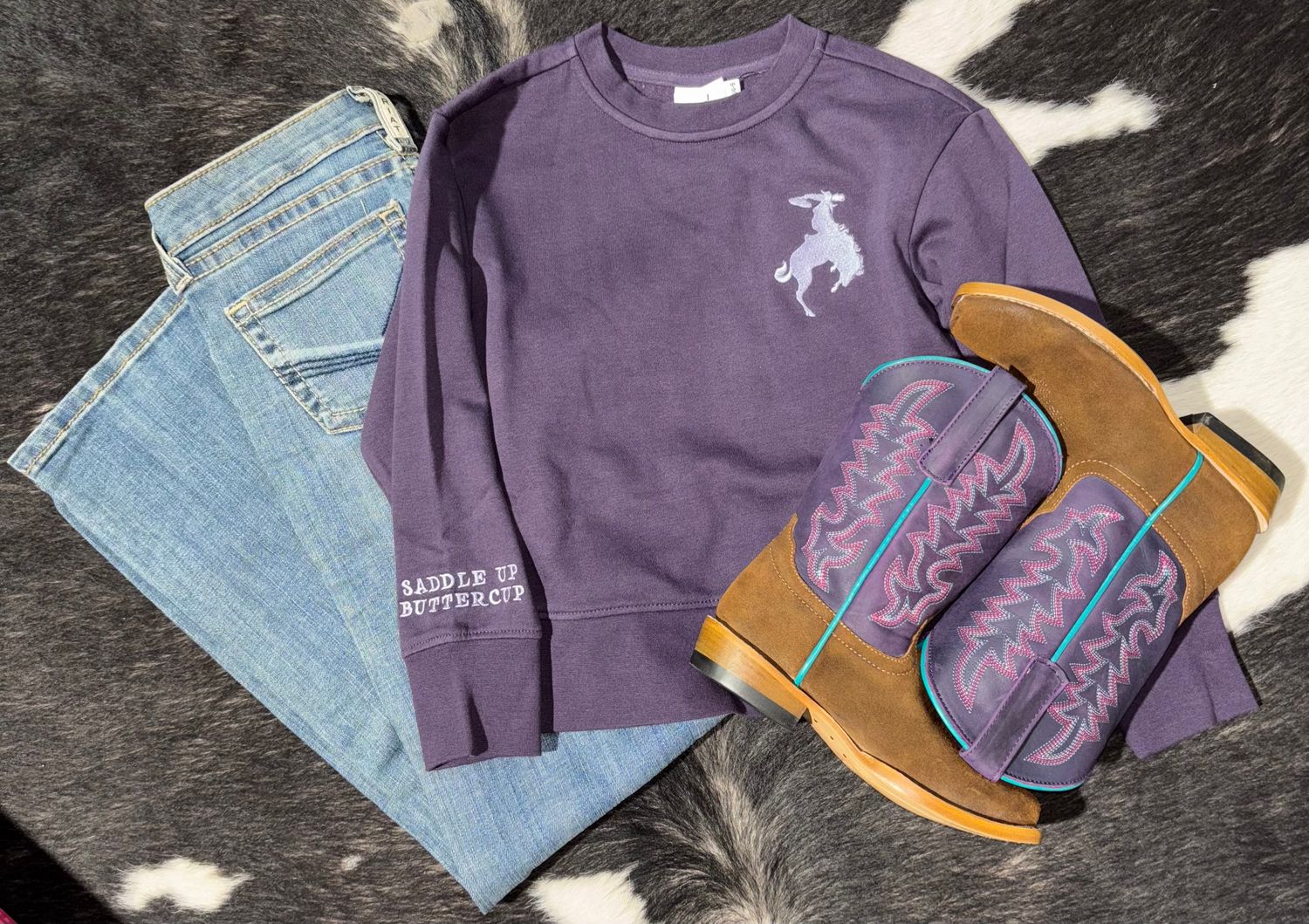 Girls Cinch Sweatshirt