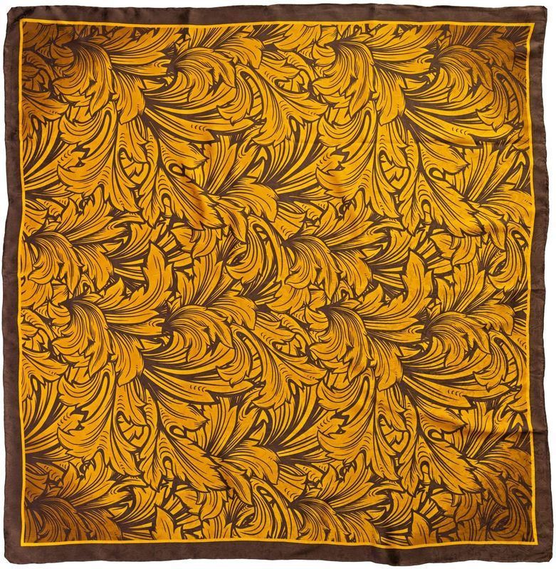 Paisley - Gold Wild Rag