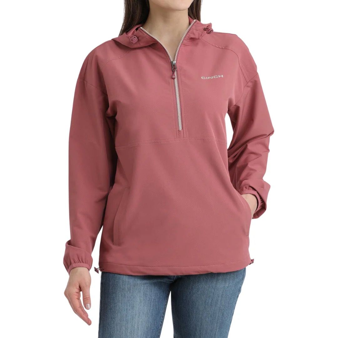 Womens Cinch 1/2 Zip Pullover