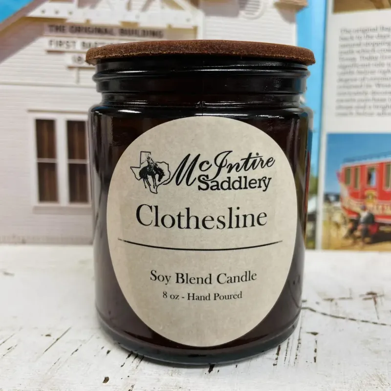 Clothesline Candle