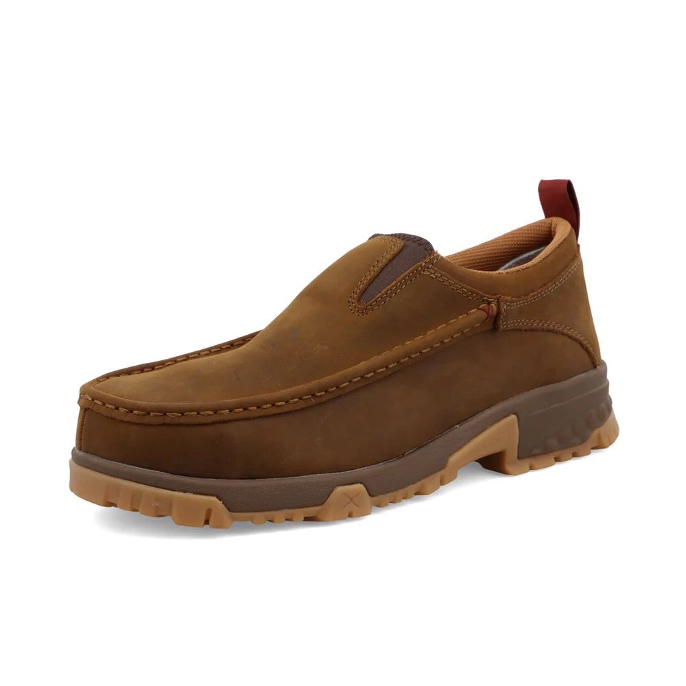 Men Twisted X Work Slip On Driving Moc