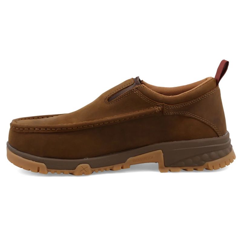 Men Twisted X Work Slip On Driving Moc