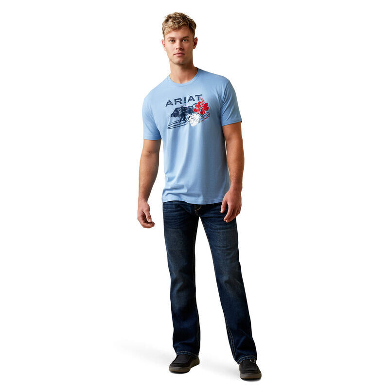 SurfBoarding Western Aloha T-Shirt