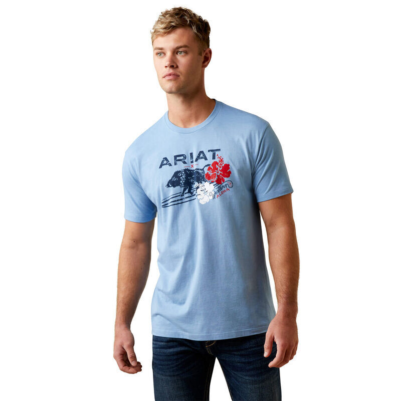 SurfBoarding Western Aloha T-Shirt