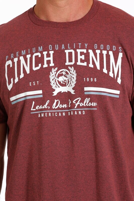 Cinch Mens Denim T-Shirt