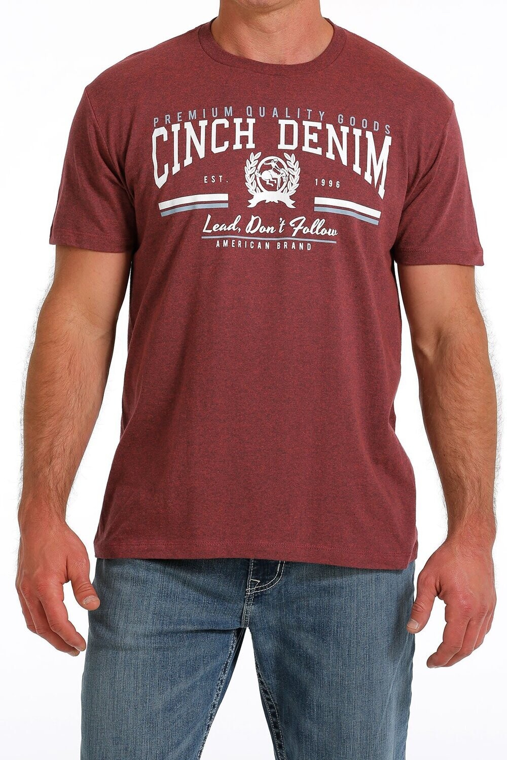Cinch Mens Denim T-Shirt