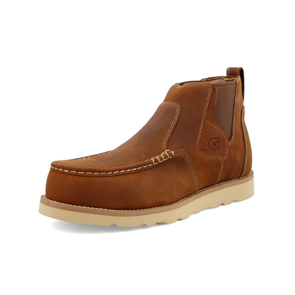 Mens Twsited X 4" Work Chelsea Wedge Sole Boot