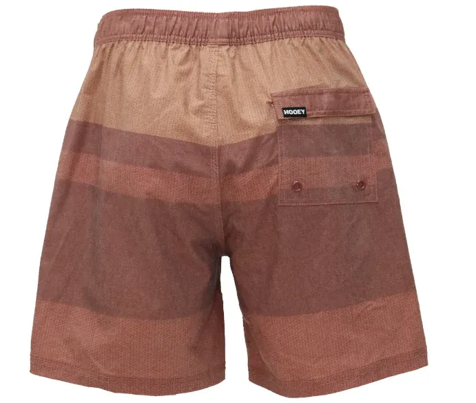 Hooey Breaker Men's Rust/Brown Volley Boardshort