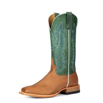 Horse Power Green Leather Top