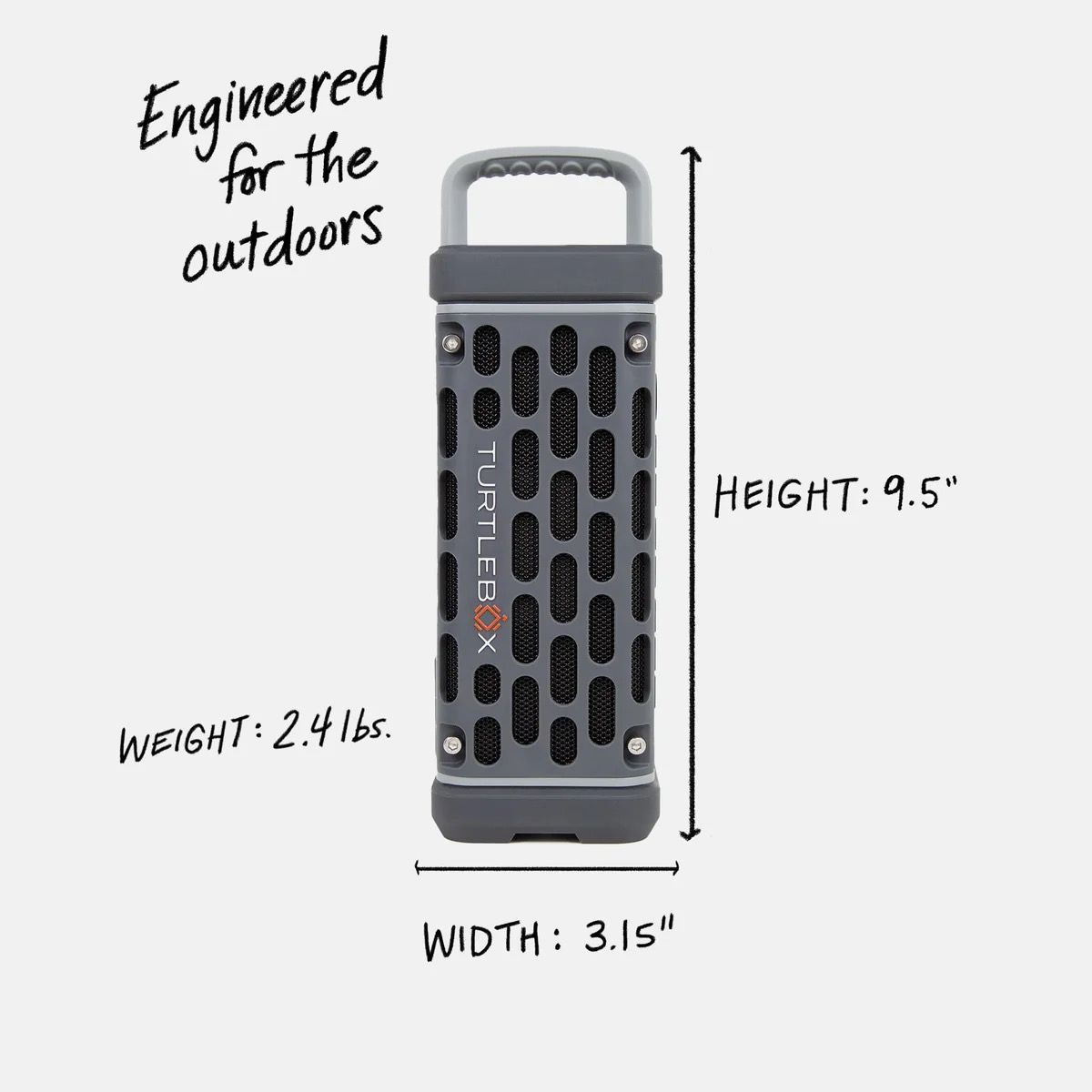 Turtlebox Ranger - Grey