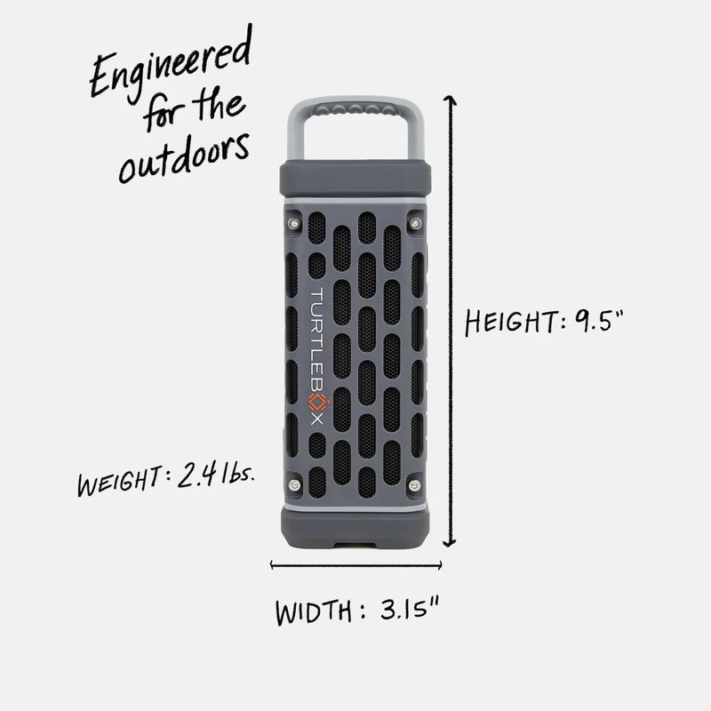 Turtlebox Ranger - Grey