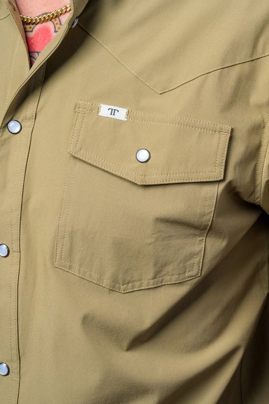 Ferrell Khaki Long Sleeve