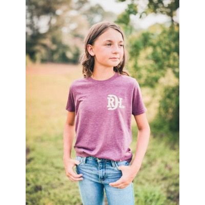 Red Dirt Hat Co. Youth T-Shirt "Tooled Leather"