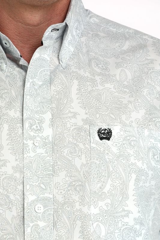 Mens Cinch Long Sleeve Button Down