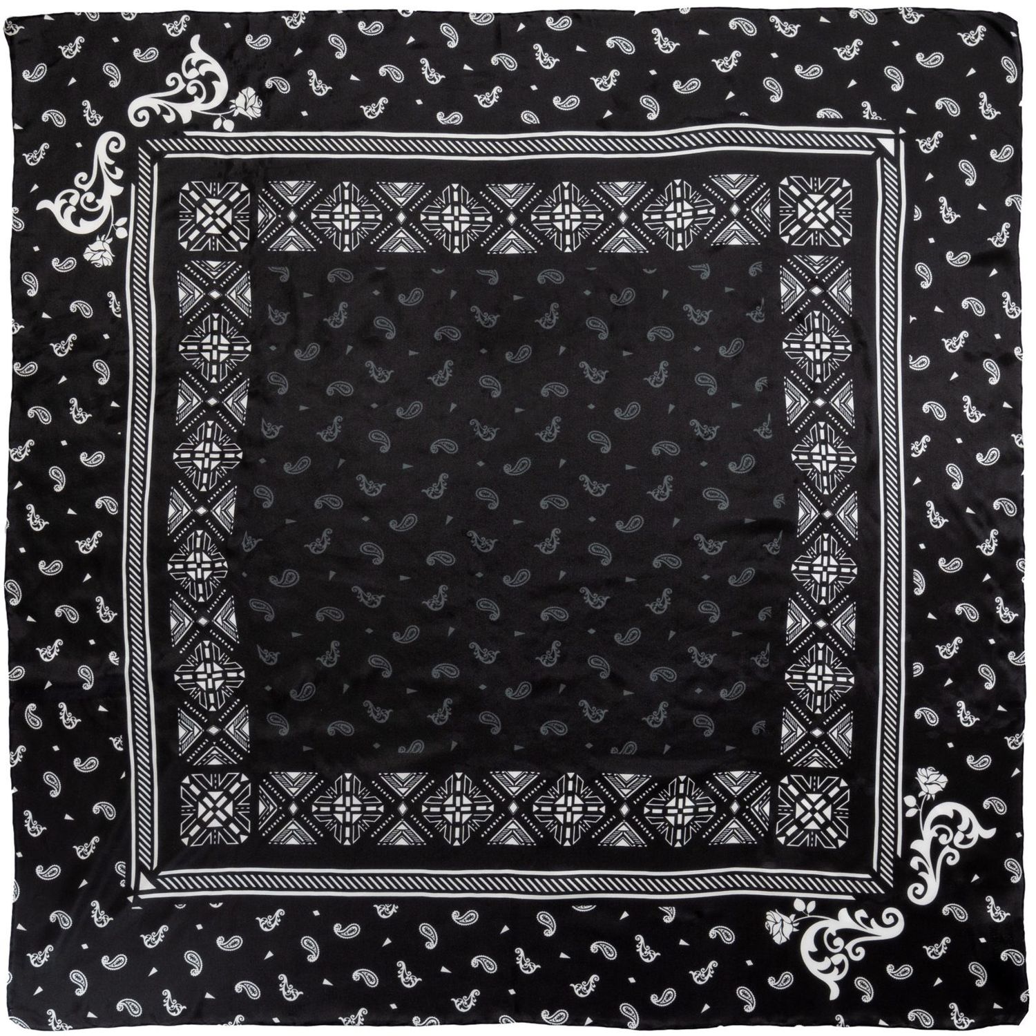 Midnight Silk Wild Rag