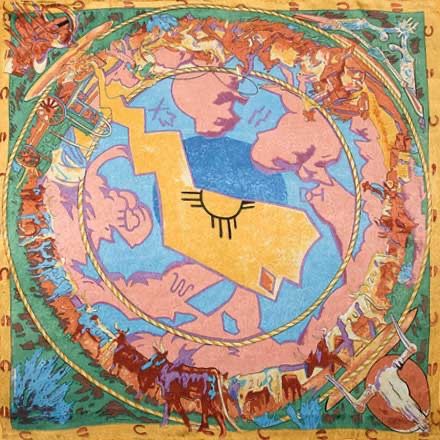 Cattle Drive Silk Wild Rag