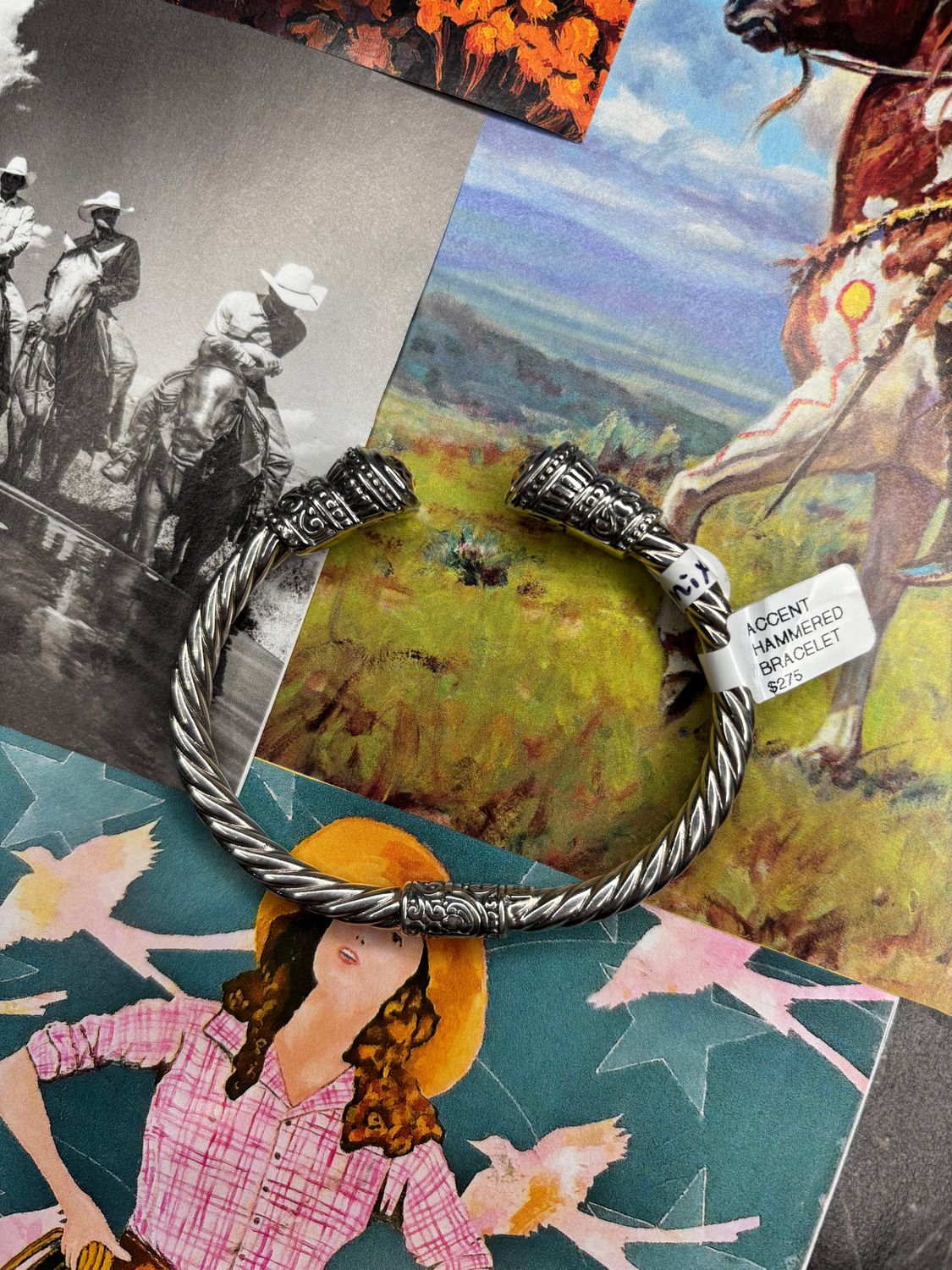 Silver and Gold Cuff