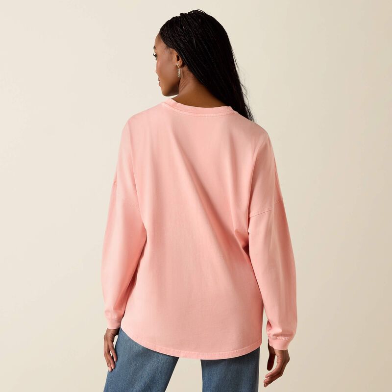 Womens Ariat Howdy Long Sleeve Tee