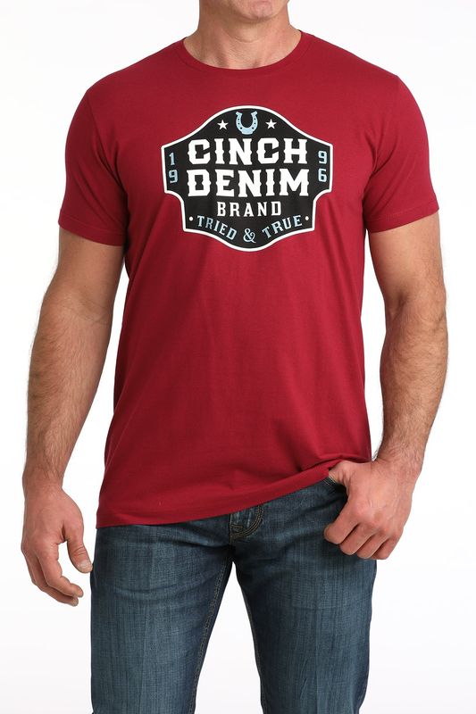 Mens Cinch Denim T-Shirt