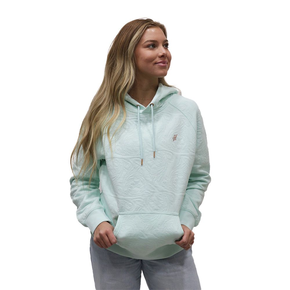 Womens Hooey Aqua Hoodie