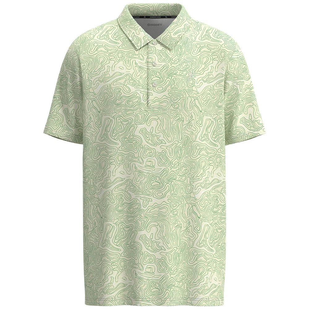 Hooey Mens Green Golf Polo