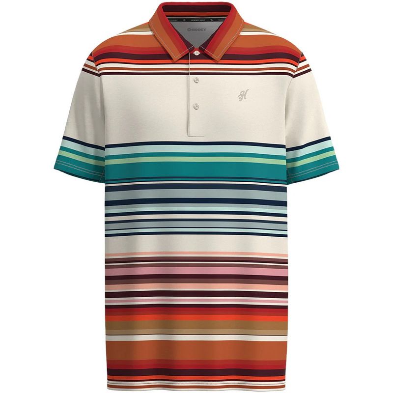Hooey Mens Serape Golf Polo