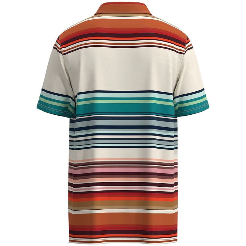Hooey Mens Serape Golf Polo