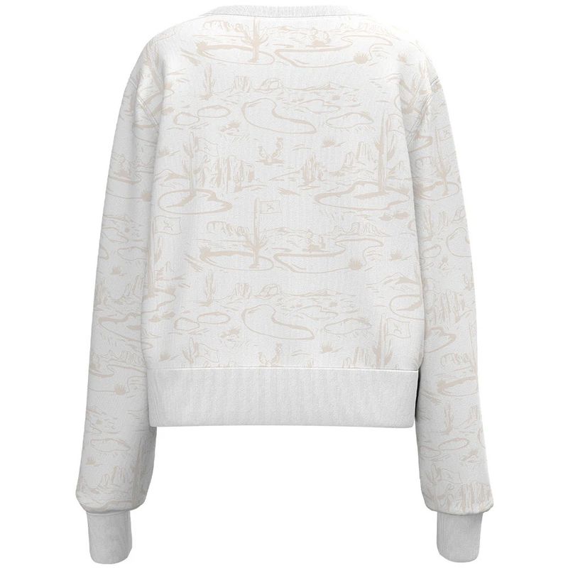 Hooey Womens Cropped Crewneck