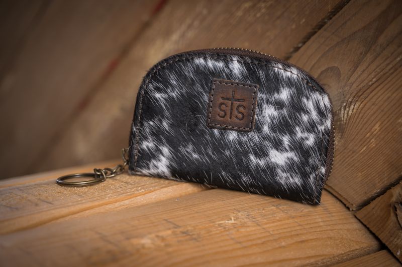 STS Cowhide Keychain Wallet