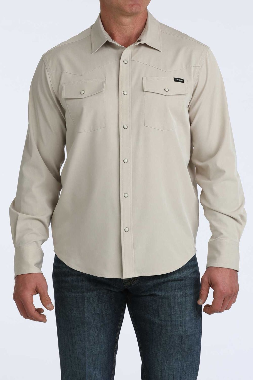 Mens Cinch Camp Long Sleeve Button Down