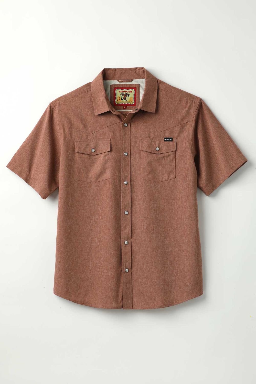 Mens Cinch ArenaFlex Camp Shirt