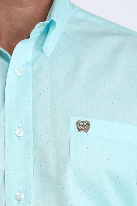 Mens Cinch Long Sleeve Button Down