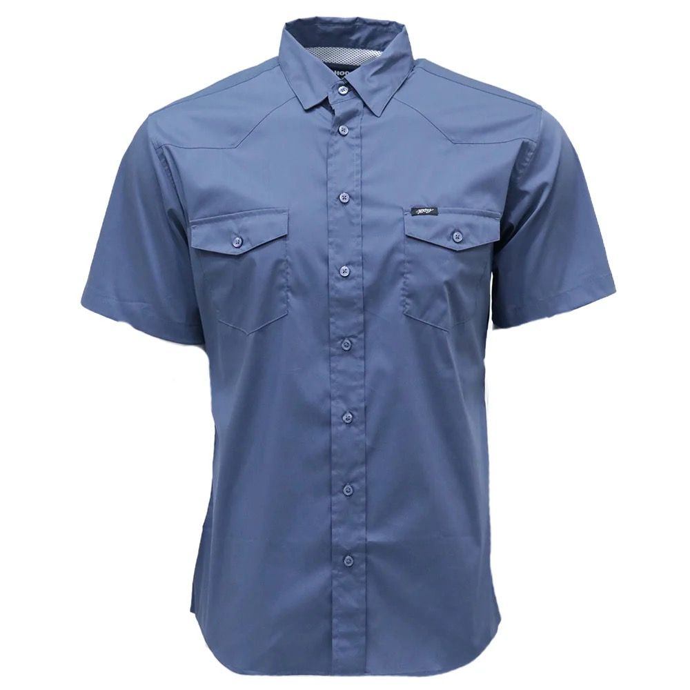 The "Maverick" Hooey Blue Shirt