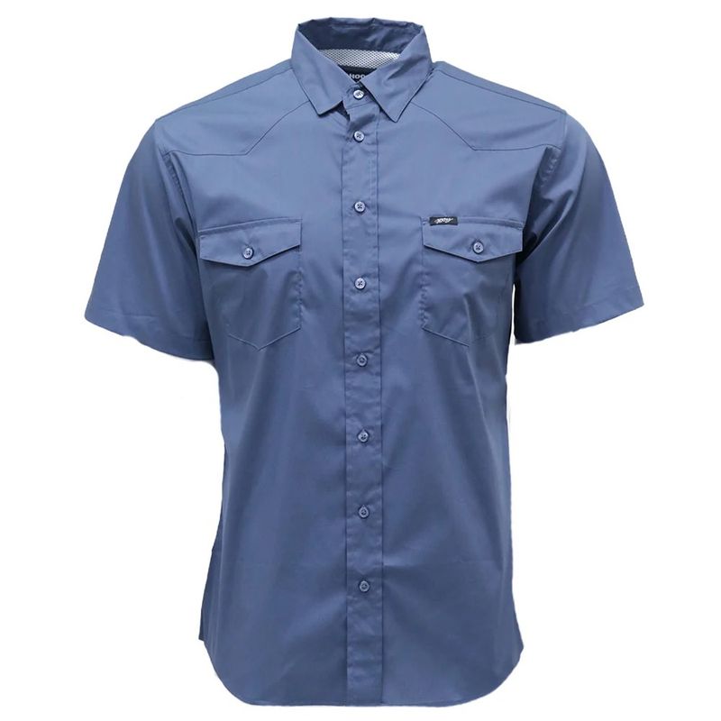 The "Maverick" Hooey Blue Shirt