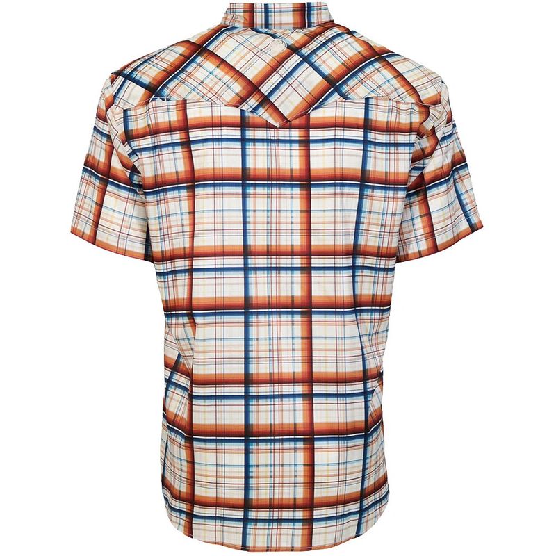 Hooey "Sol" Plaid Pearl Snap
