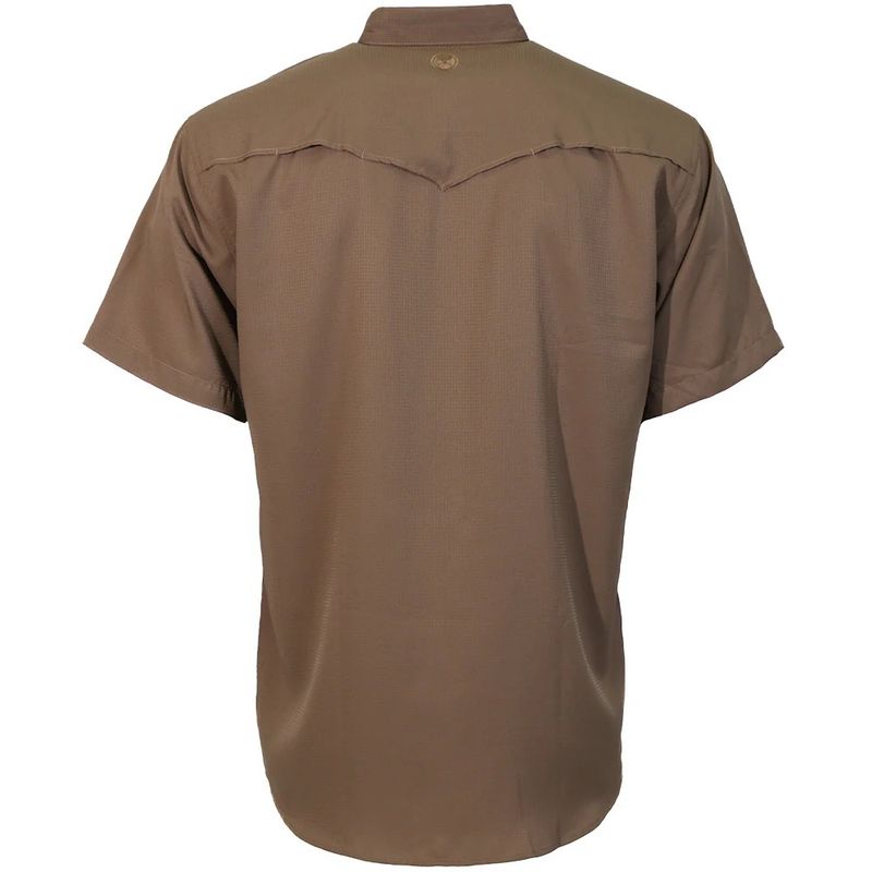 Hooey "Sol" Brown Pearl Snap