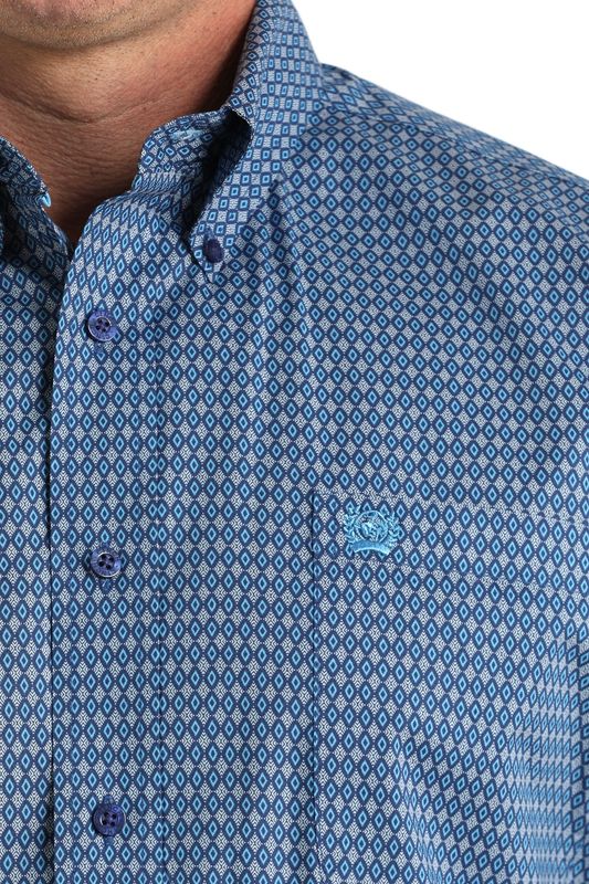Mens Cinch Long Sleeve Button Down