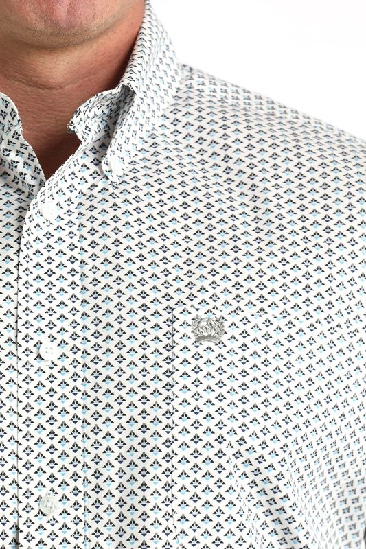 Mens Cinch Long Sleeve Button Down