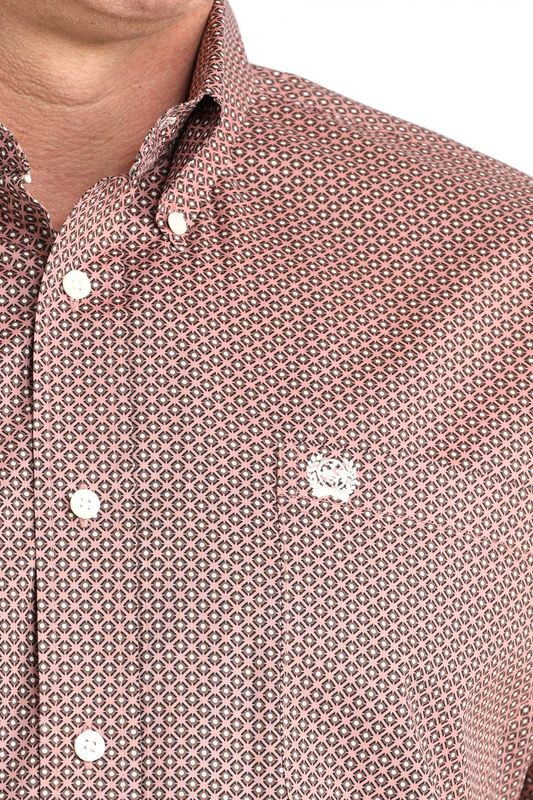 Mens Cinch Long Sleeve Button Down