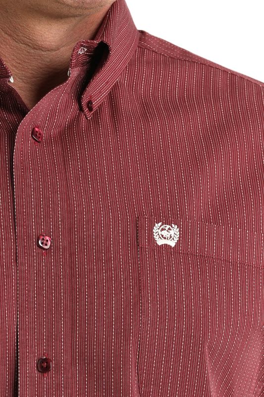 Mens Cinch Long Sleeve Button Down